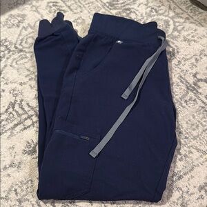FIGS Navy Jogger Scrub Pants